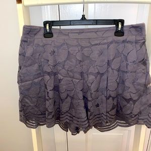 Torrid shorts w/ lace overlay